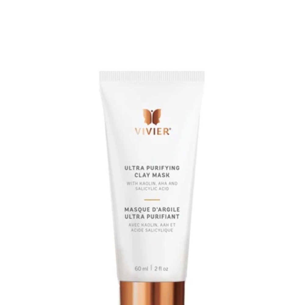 Vivier Ultra Purifying Clay Mask AHA Pore Detox NEW Sealed